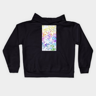 Hues and Geometry Kids Hoodie